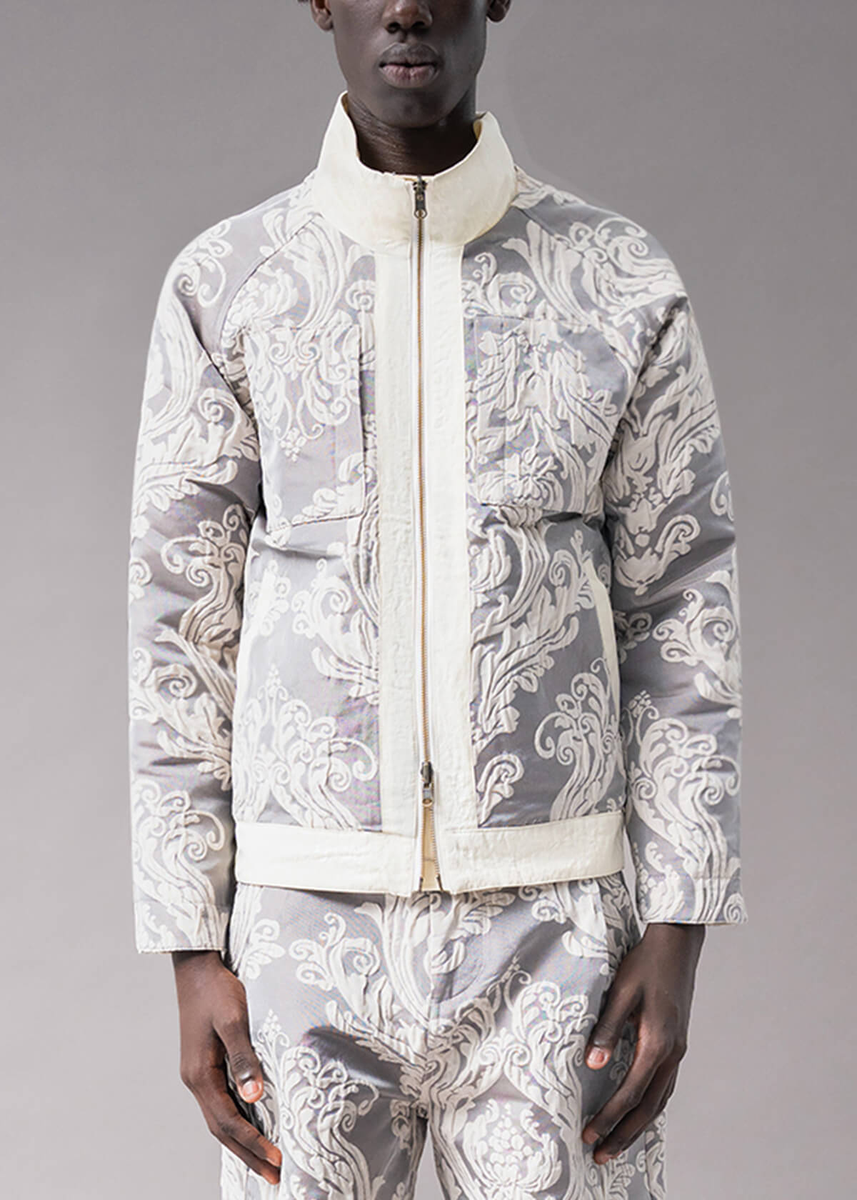 Reversible Hand Loom Jacquard Jkt