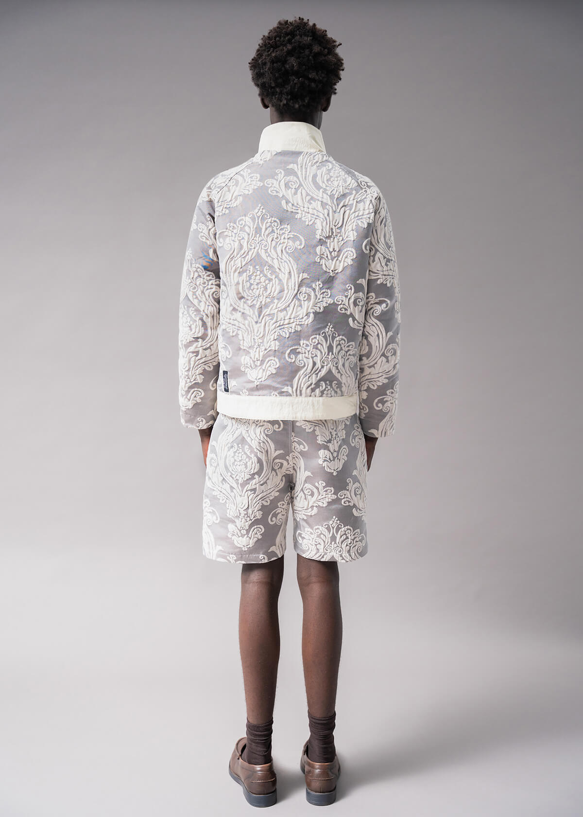 Reversible Hand Loom Jacquard Jkt