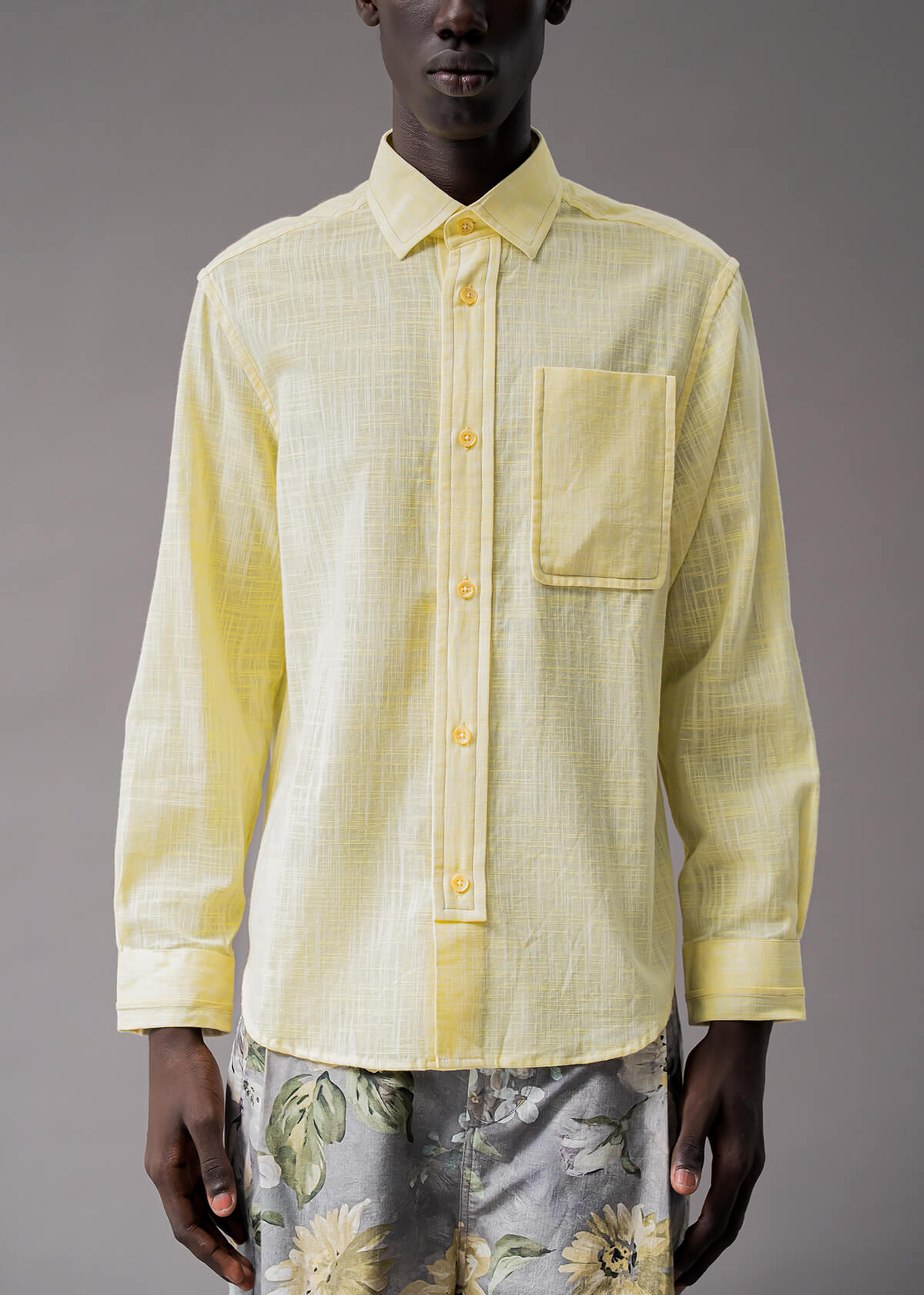 Feather Cross-X Yellow