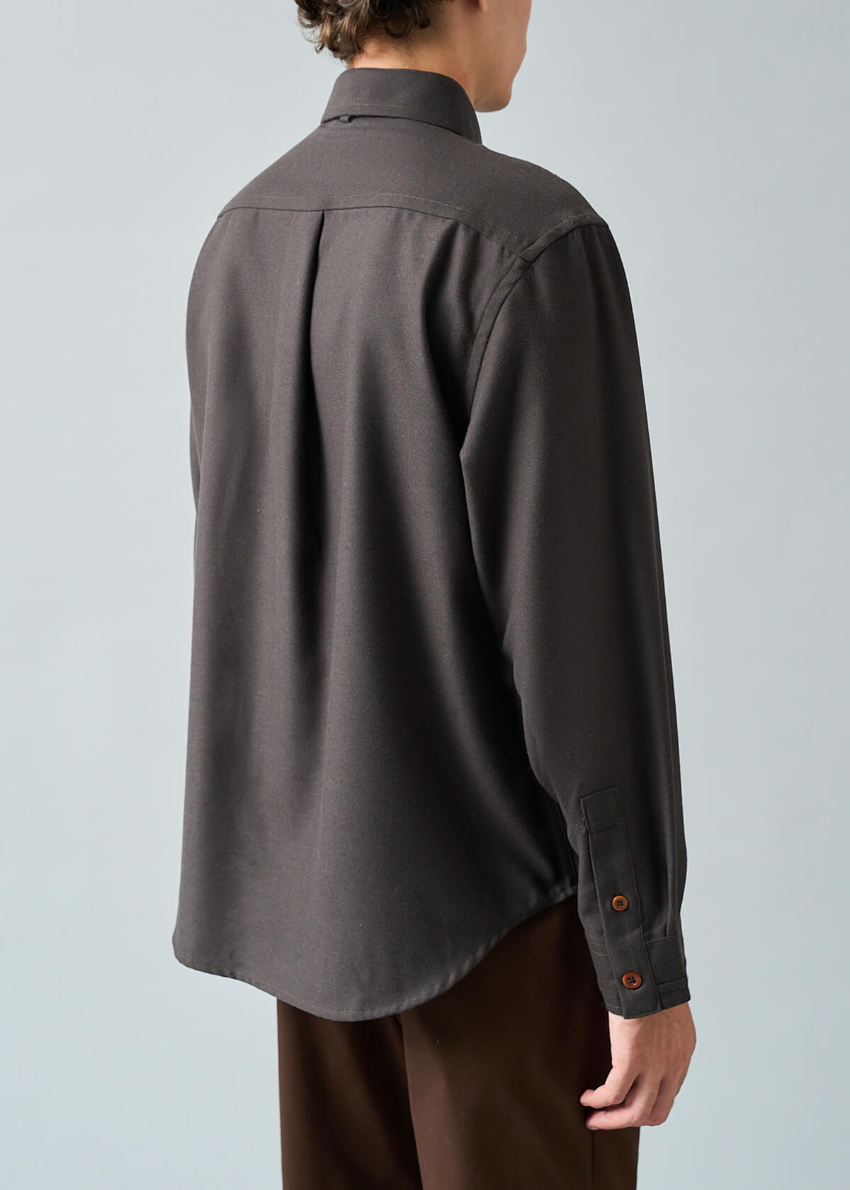 Wool Blend Drop Pkt Shirt