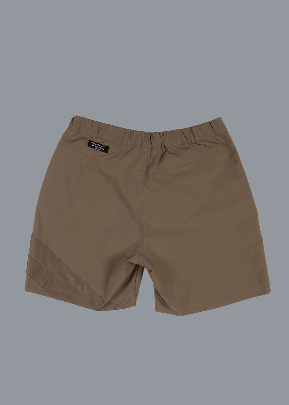 Olive Cross Stripe Hybrid Swim