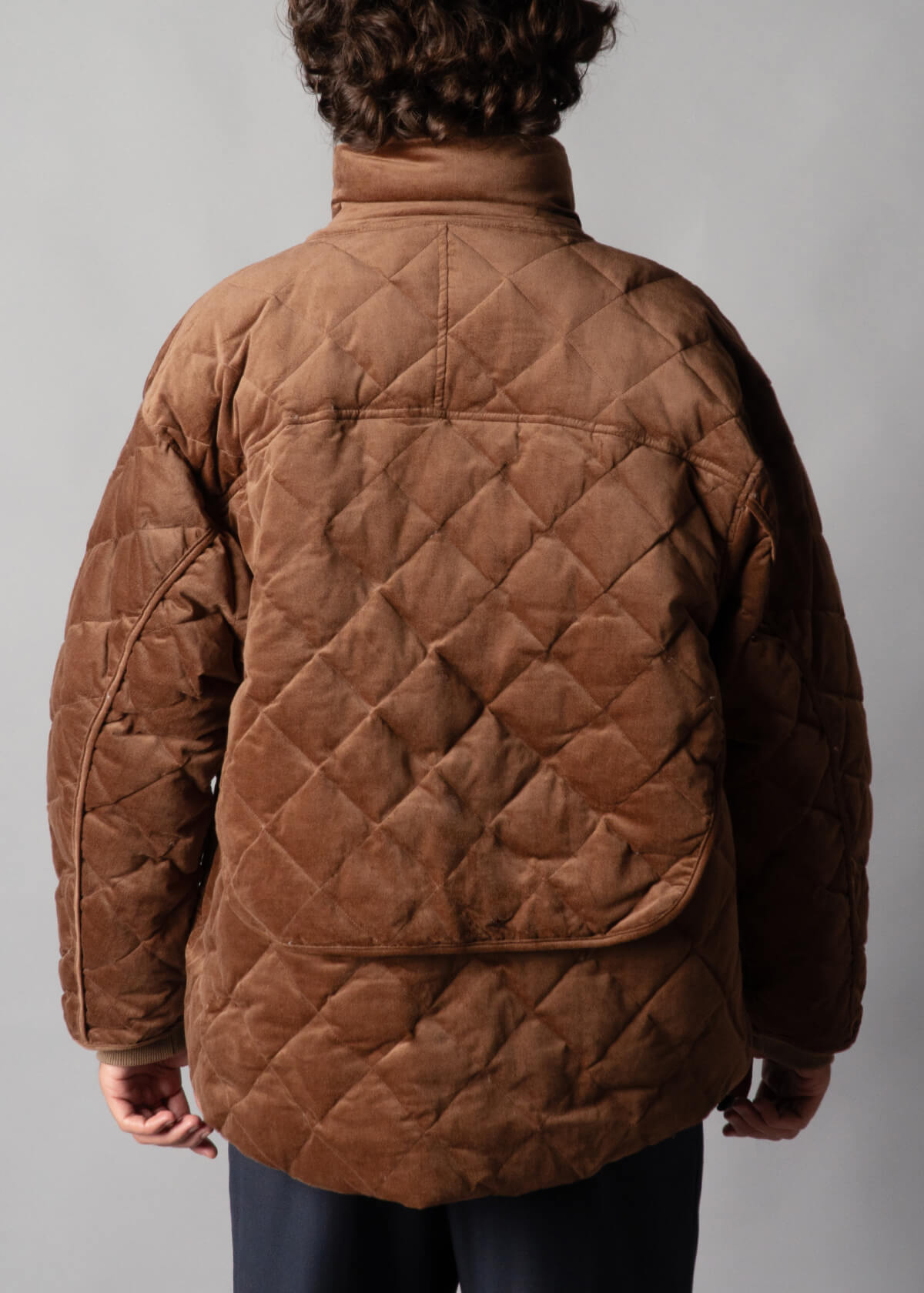 Salvo Quilt Jkt Brown