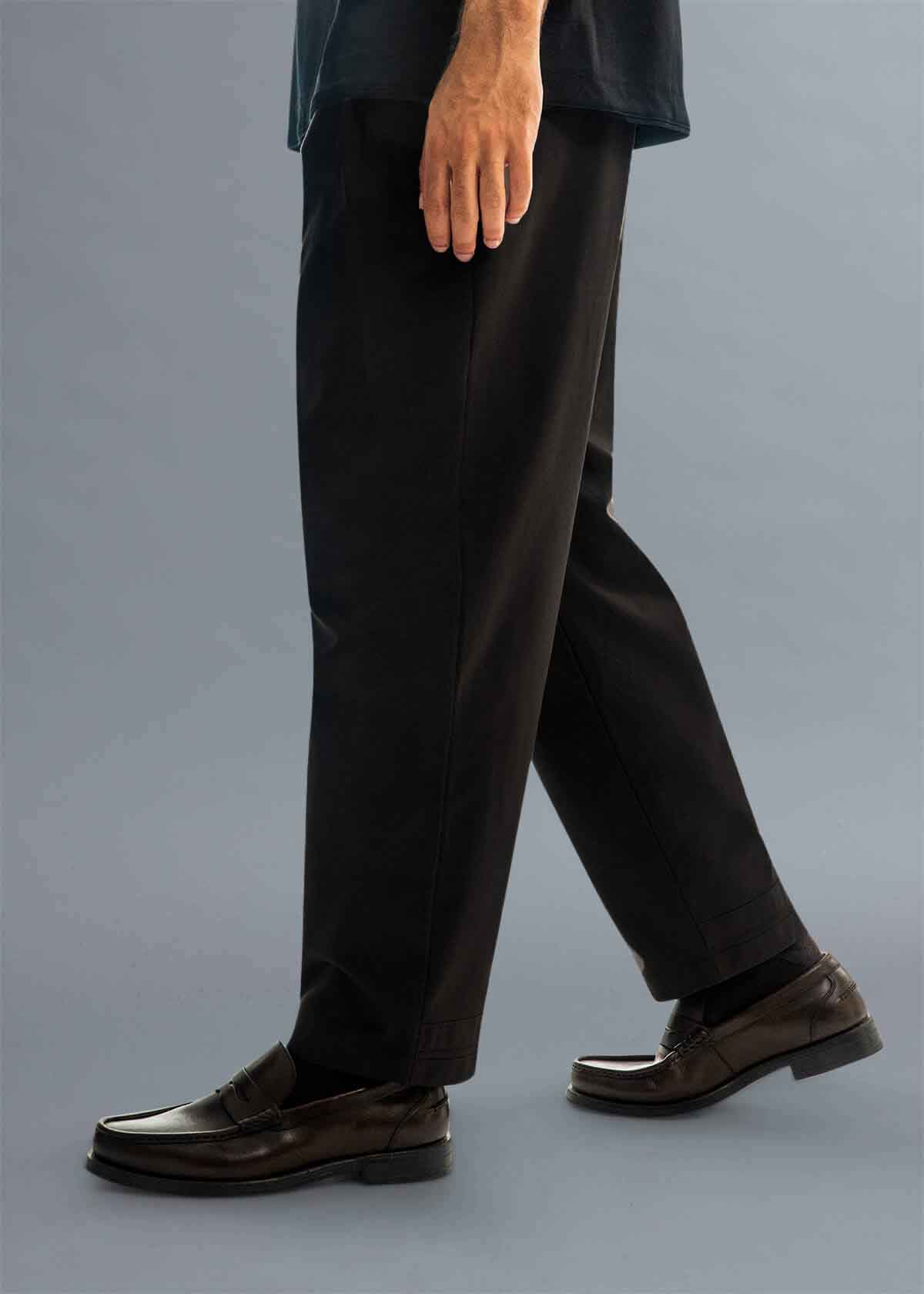 Descendant of Thieves NYC Raven Soft Twill Black Pants