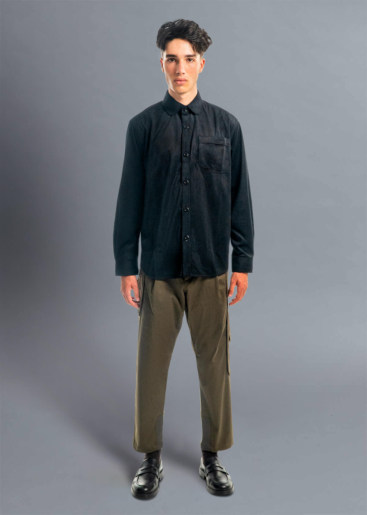 Descendant of Thieves NYC Black Chord Shirt