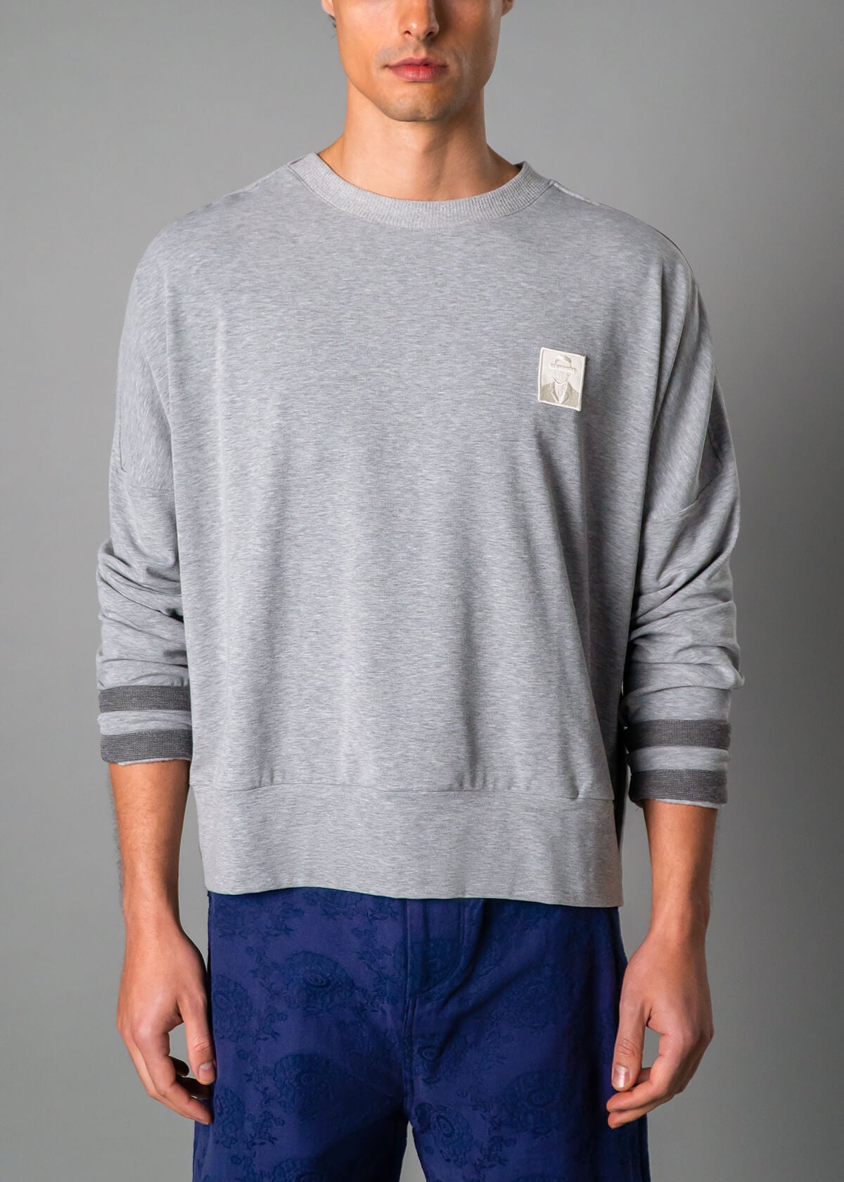 Feather Knit Htr Grey