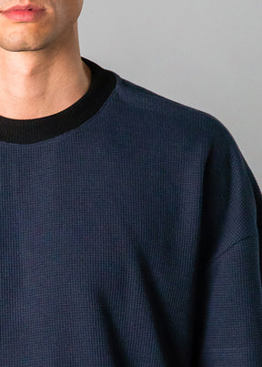 Navy Hem Pull