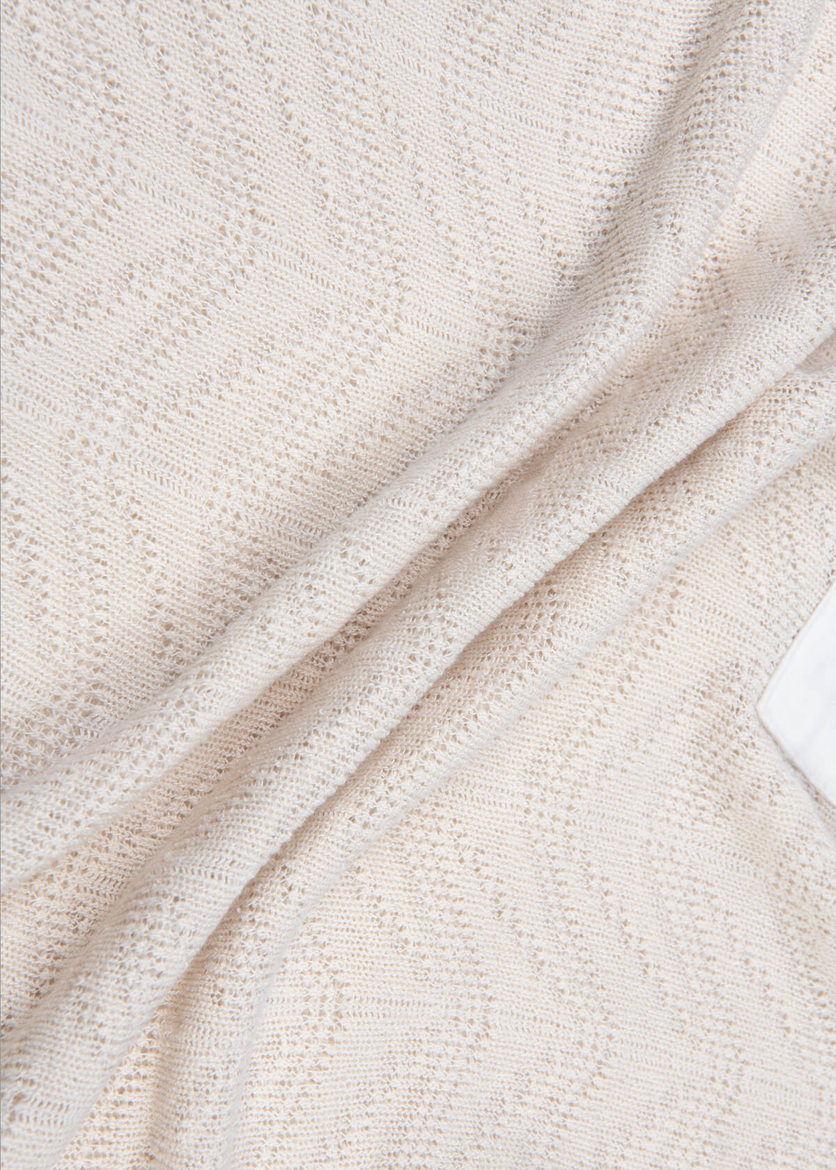 Open Weave Tank Cream
