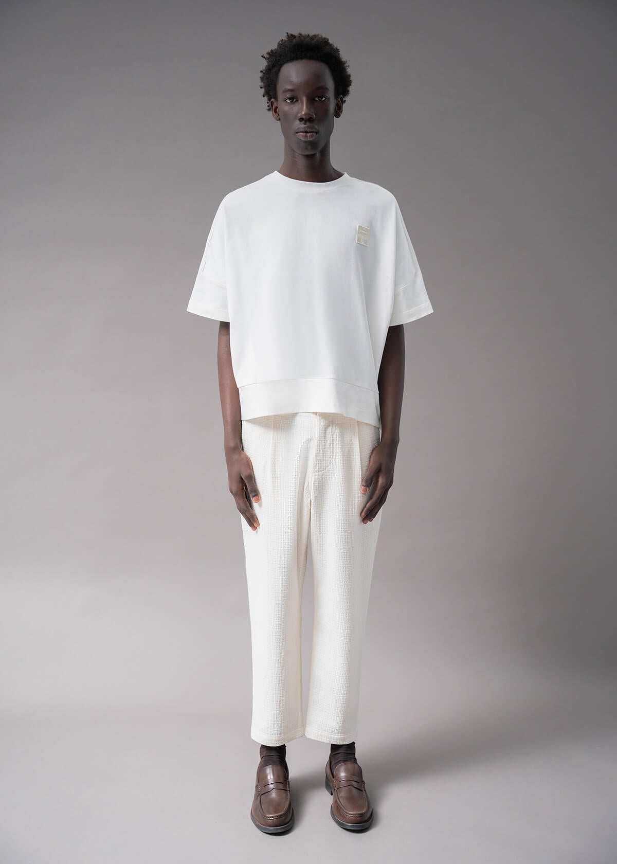 Off White Grid Pant: Boxer Fit