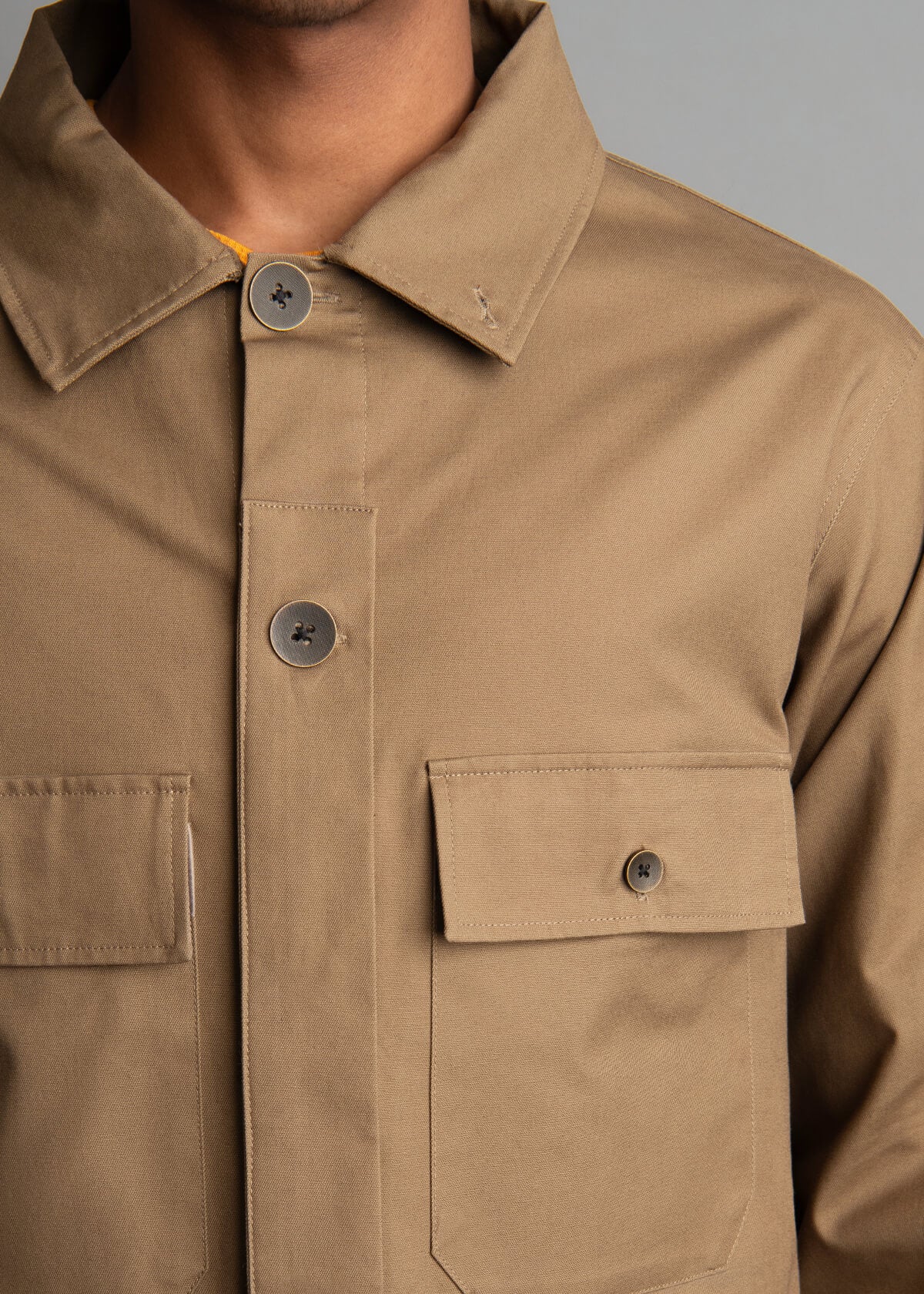 Duel Canvas Tan Jacket