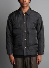 black men's mid-weight jacket