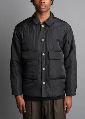 black men's mid-weight jacket