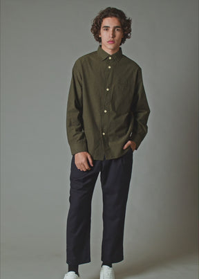 Chambray Heather Olive Rlx Fit